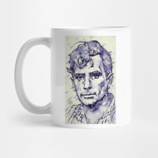 JACK KEROUAC watercolor and ink portrait Mug